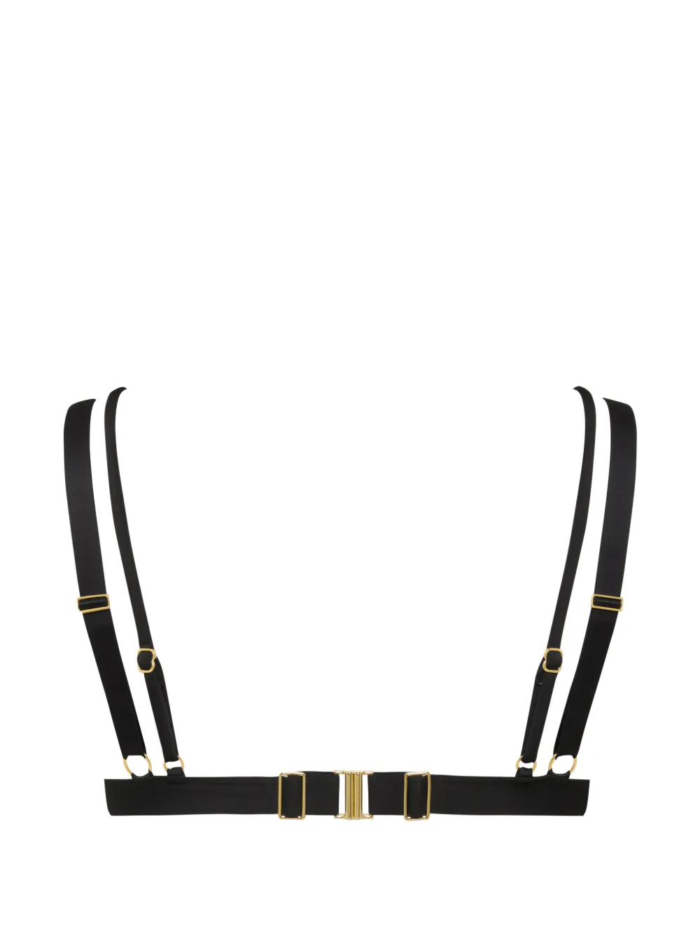 Maison Close Fatale triangel bikinitop Zwart