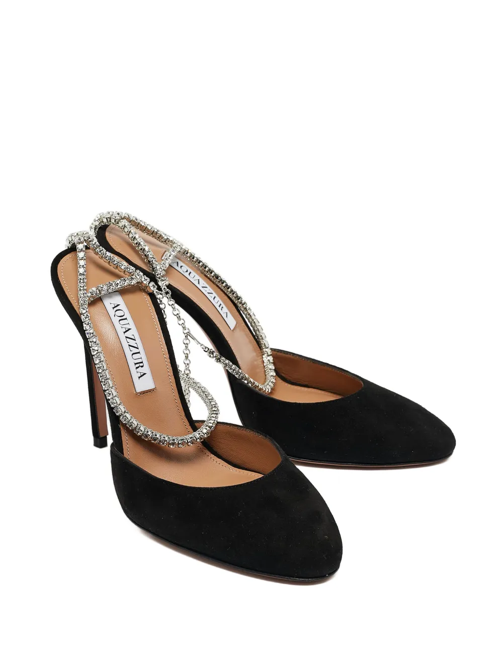 Aquazzura 110mm leather heeled pumps | Image 2