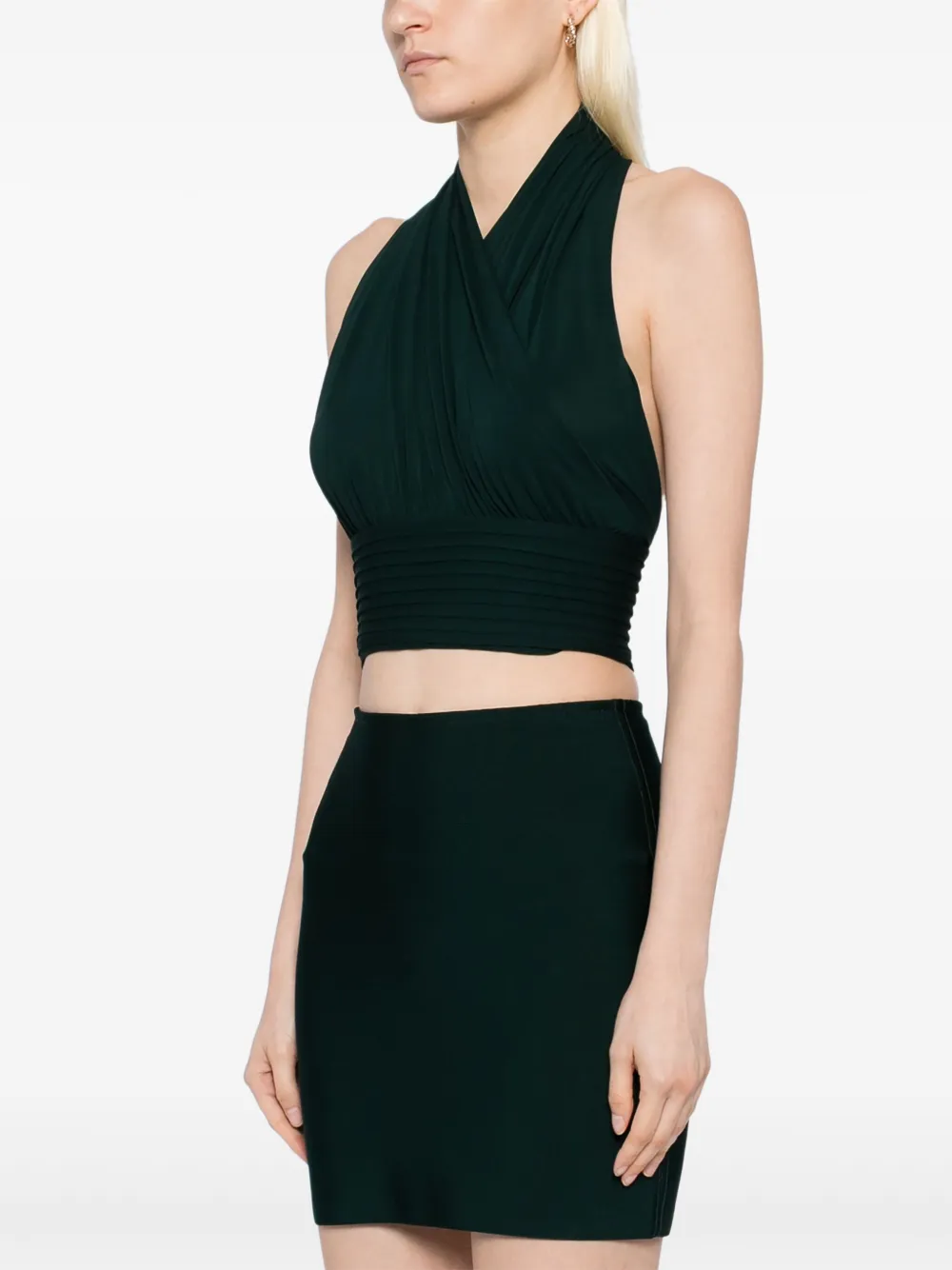Herve L. Leroux Kelly top Groen