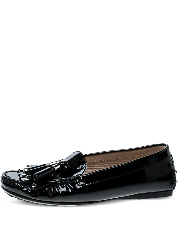 Tod's Vintage タッセル ローファー | ブラック | FARFETCH JP