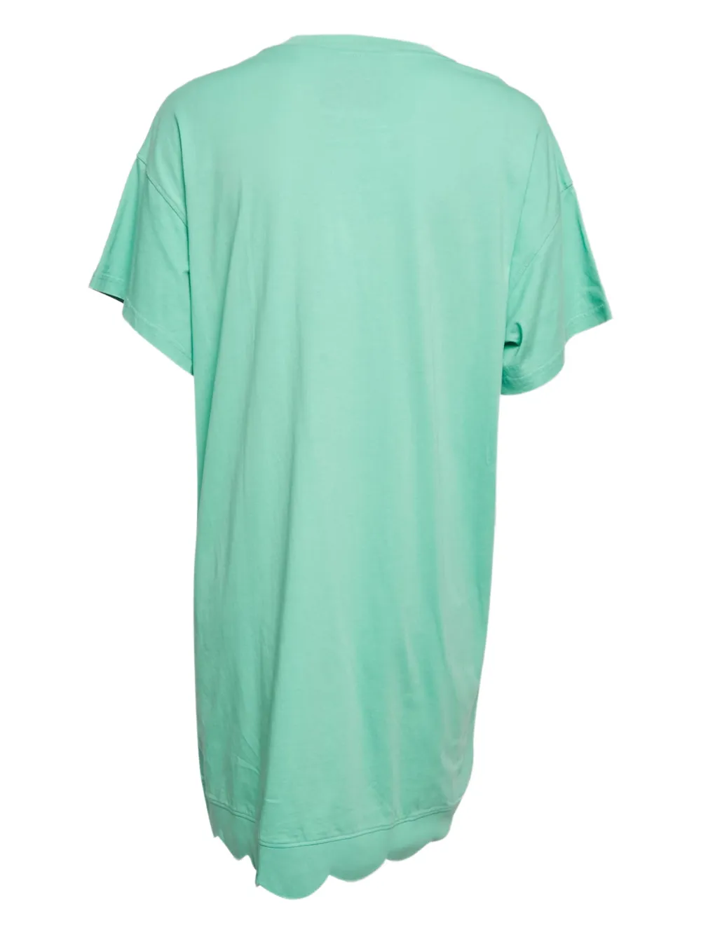 Moschino Pre-Owned vestido corto estilo playera con logo bordado | Image 2