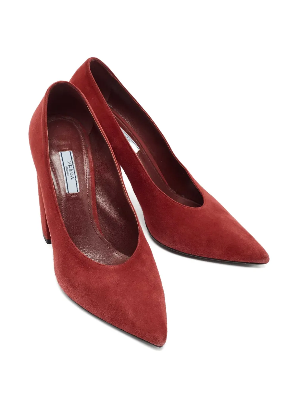 Prada Pre-Owned 110mm suede heeled pumps | Image 2