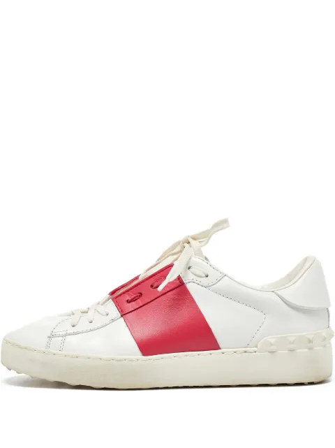 Valentino Garavani Pre-Owned contrasting-panel sneakers