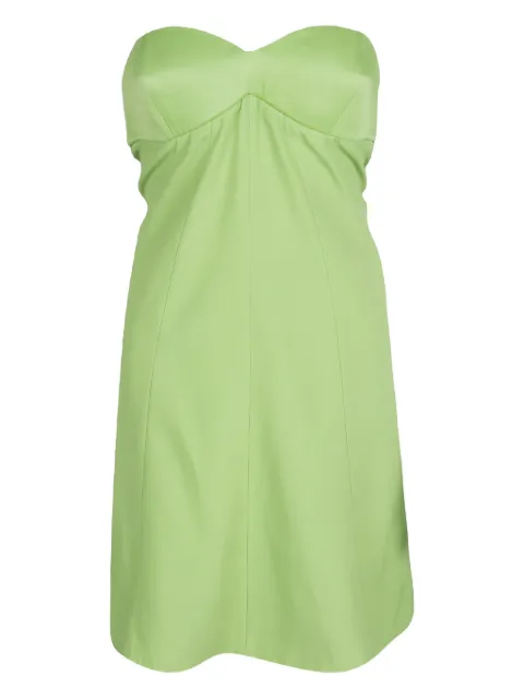 Emporio Armani Pre-Owned vestido corto estilo strapless