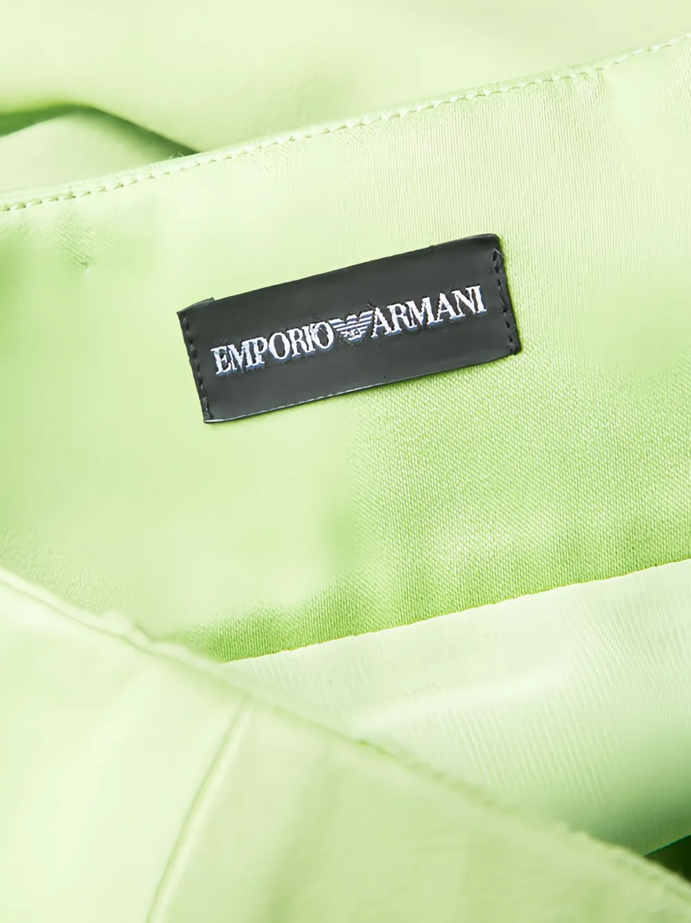Emporio Armani Pre-Owned strapless mini dress | Image 2