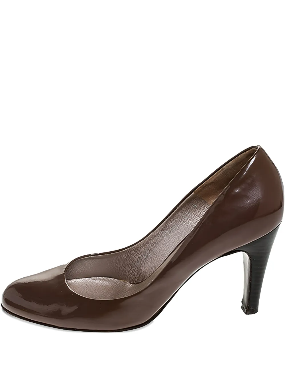 85mm patent leather pumps
