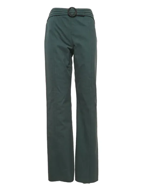 Valentino Garavani Pre-Owned pantalon à taille ceinturée