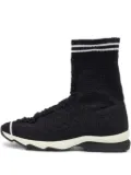Fendi Pre-Owned sock-style sneakers - Black