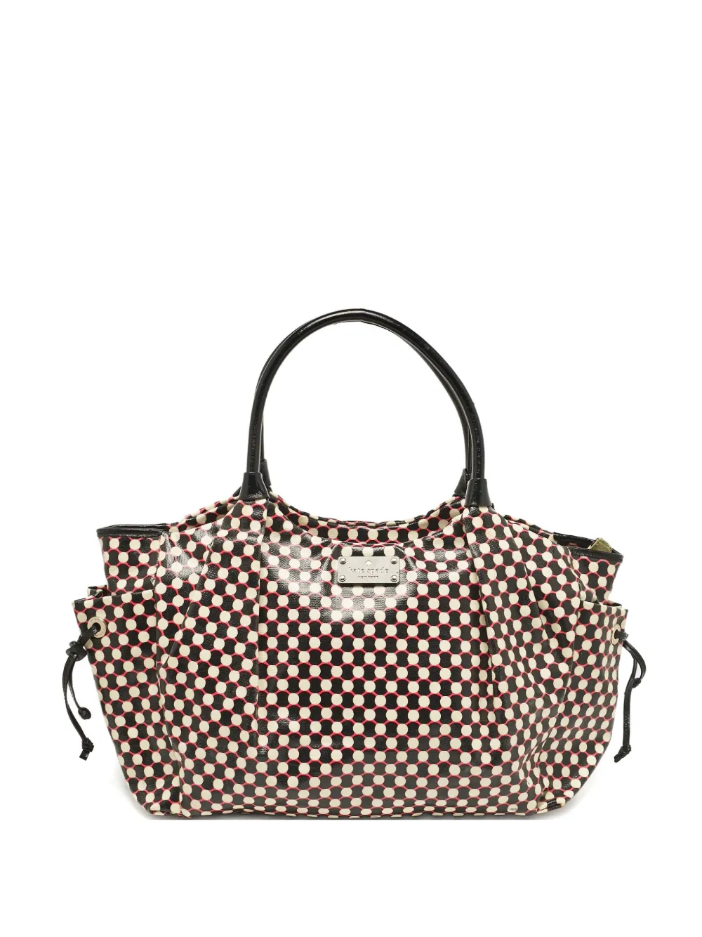 Kate Spade プレオウンド キャンバス ハンドバッグ - ブラック Kate Spade プレオウンド キャンバス ハンドバッグ - ブラック