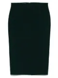 Herve L. Leroux bandage pencil skirt - Green