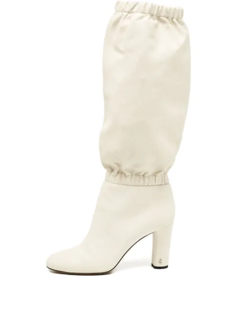 Jimmy Choo Pre-Owned slouch leather boots
