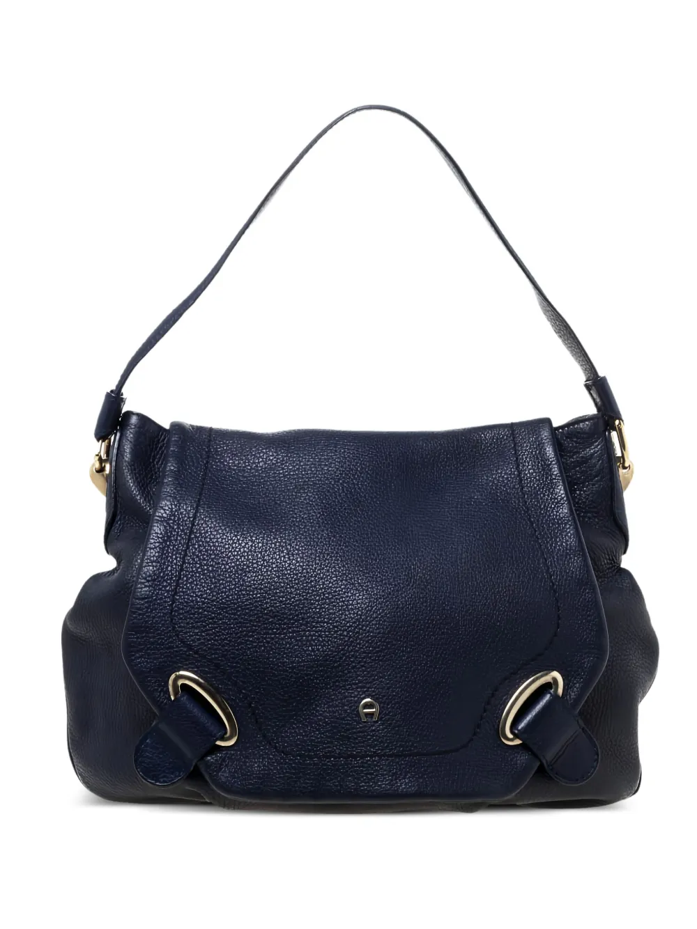 Aigner Vintage leather shoulder bag | Blue | Image 1