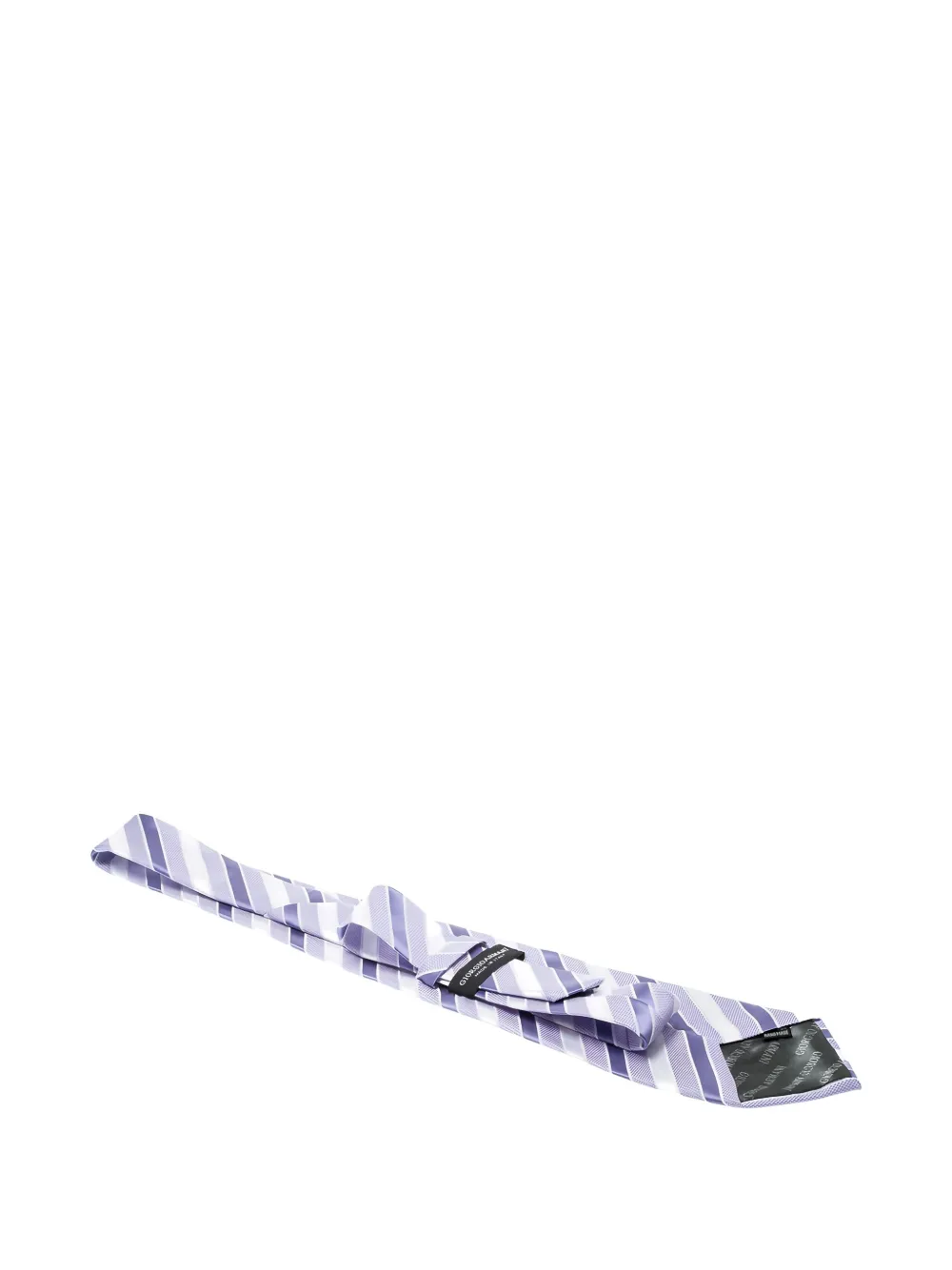 Giorgio Armani Pre-Owned striped silk tie | Image 2