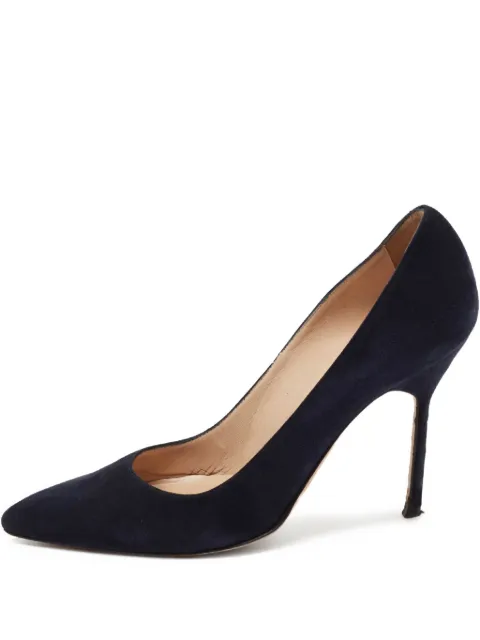 Manolo Blahnik zapatillas BB de archivo con tacón de 100mm