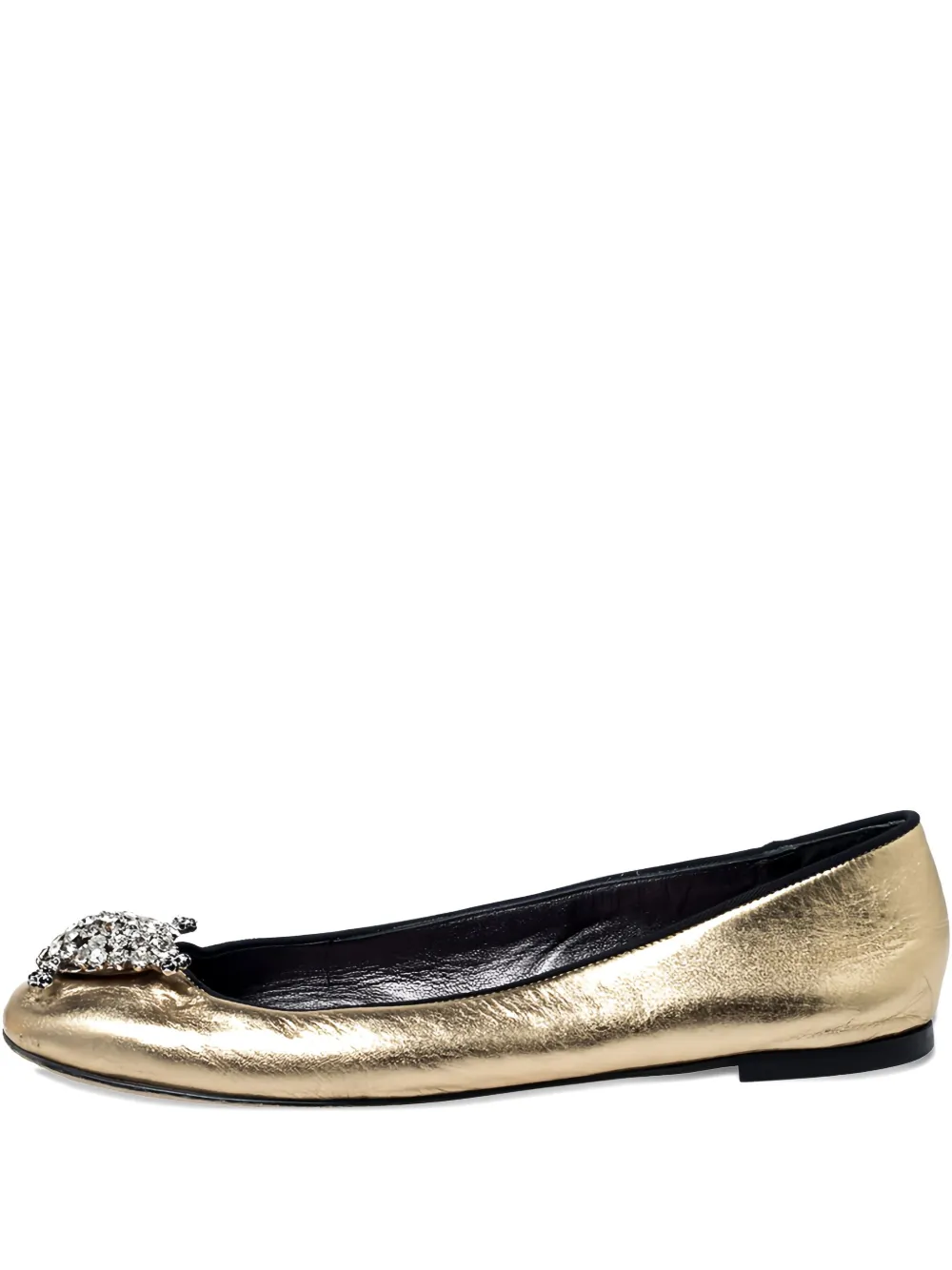 leather ballet flats