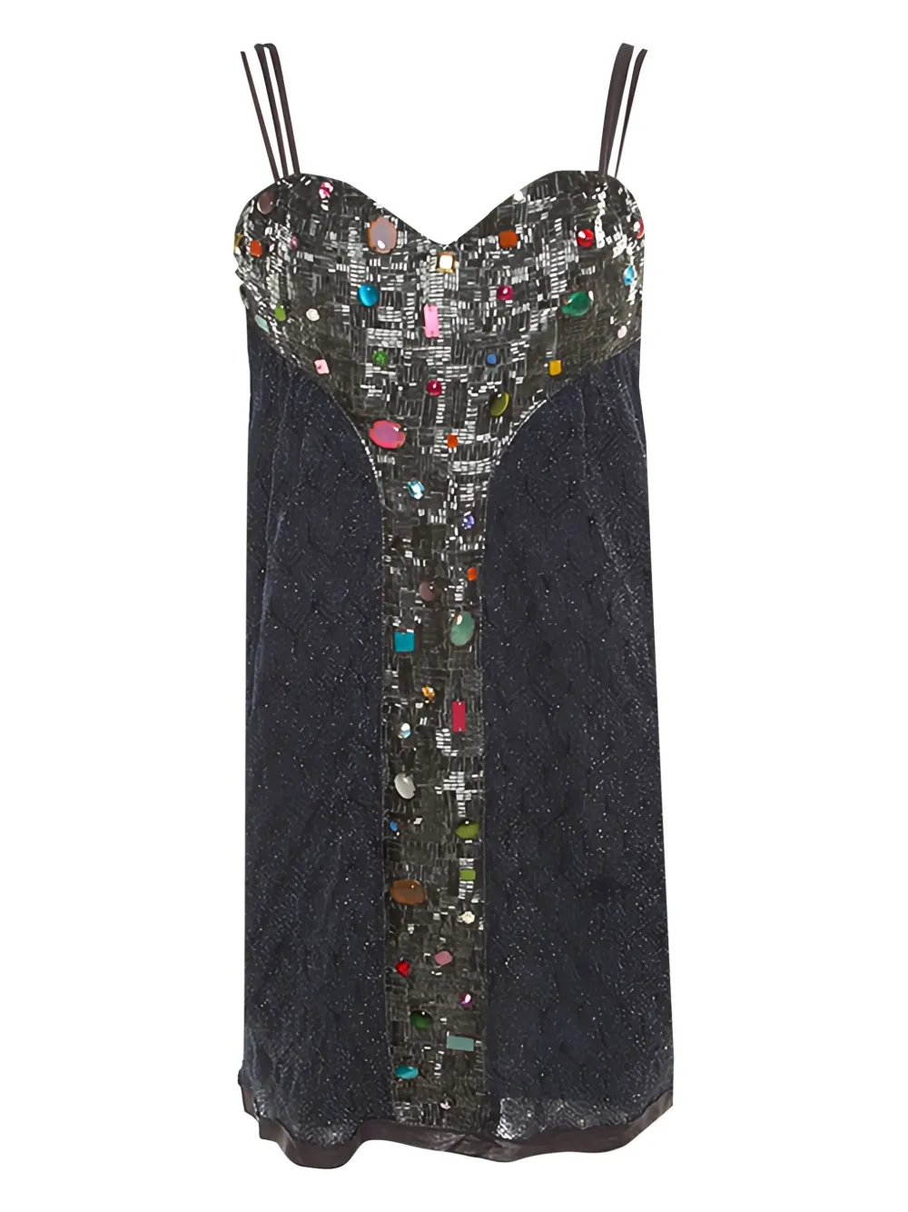 Missoni Pre-Owned embellished mini dress | Black | Image 1