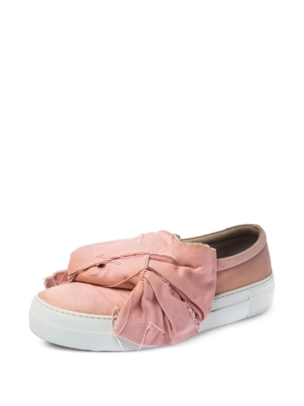 Joshua Sanders Canvas sneakers met strik - Roze