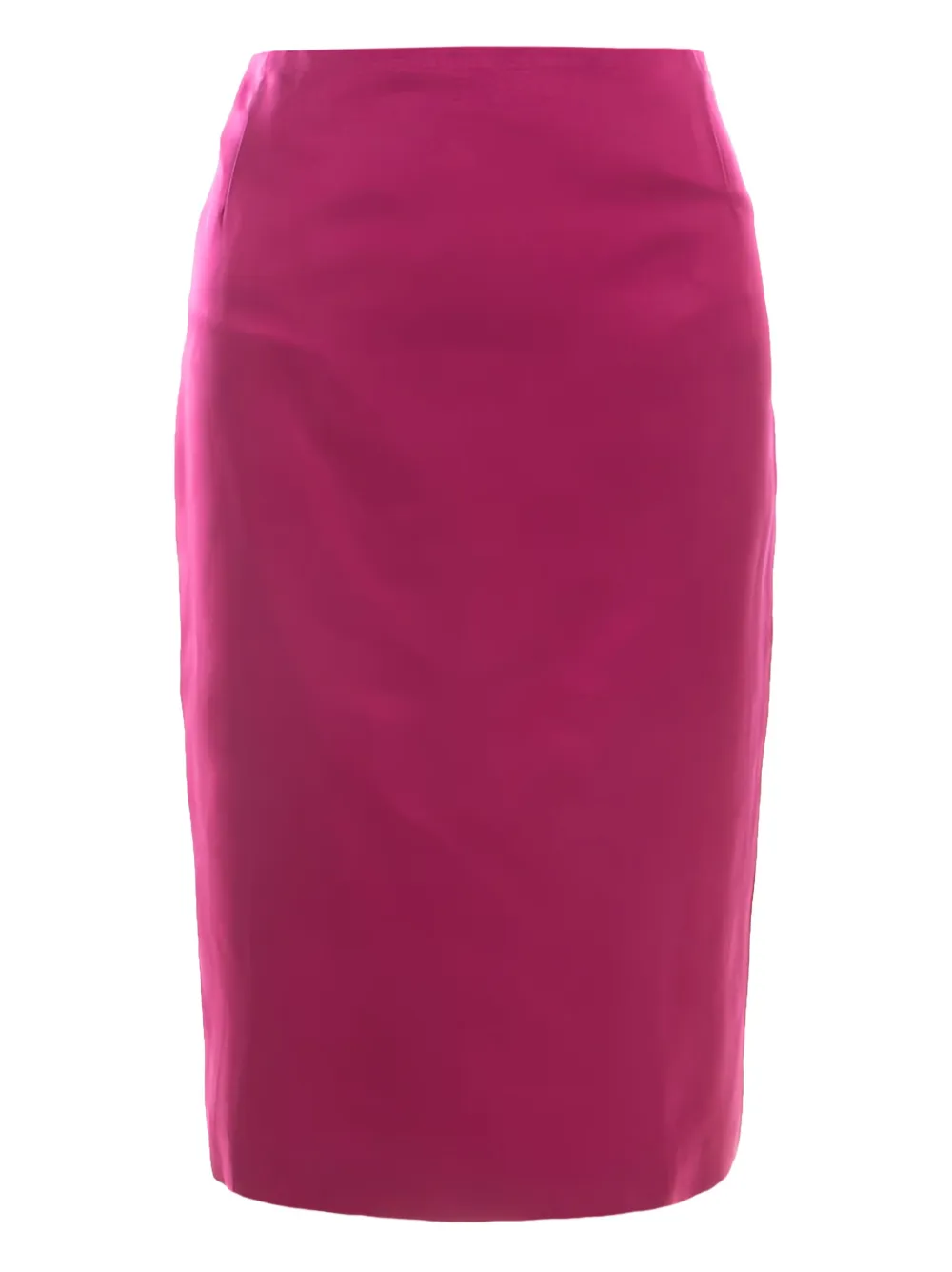 Escada Pre-Owned silk pencil skirt - Rosa