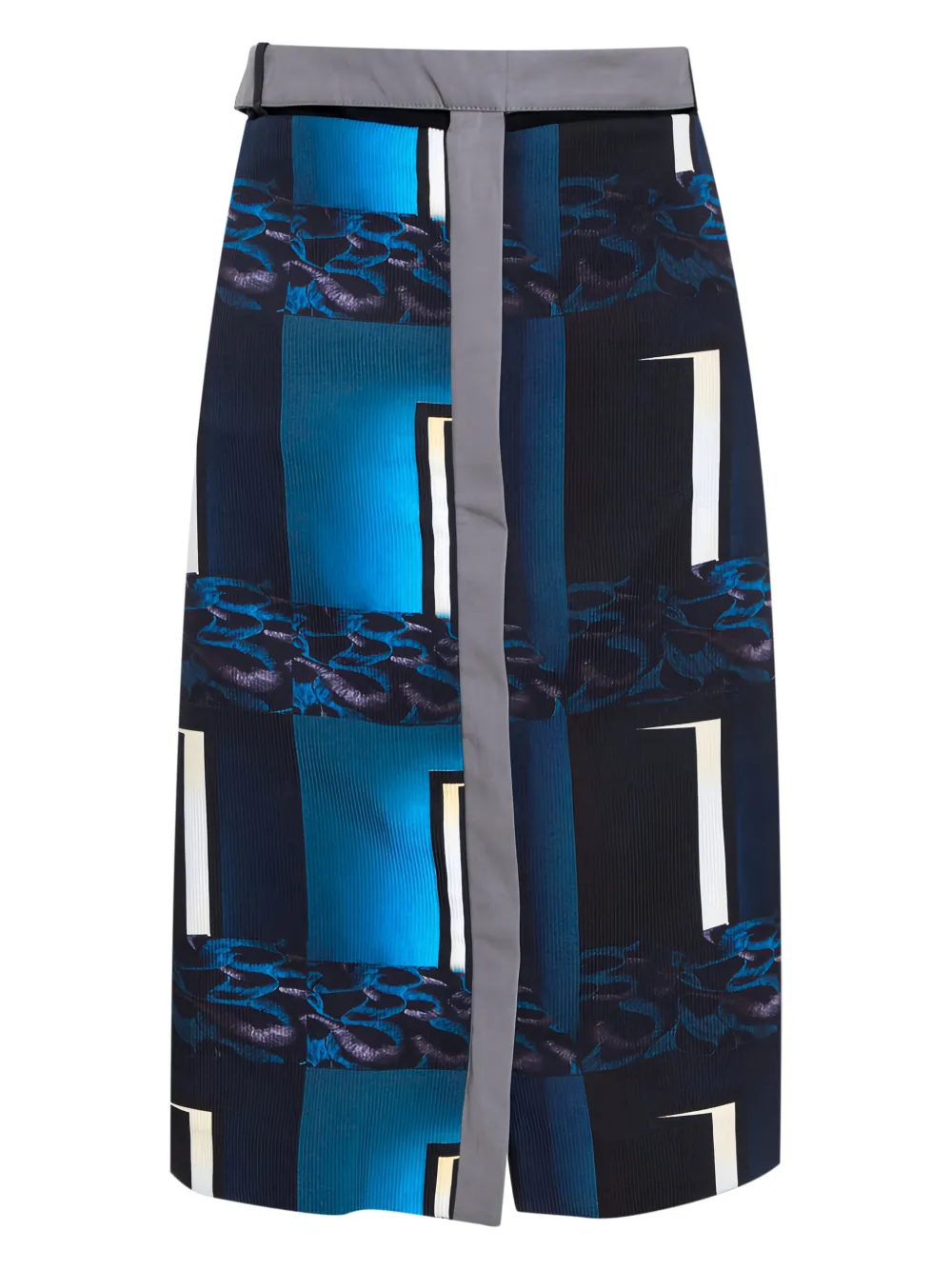 Kenzo Pre-Owned falda midi con estampado | azul | Image 1