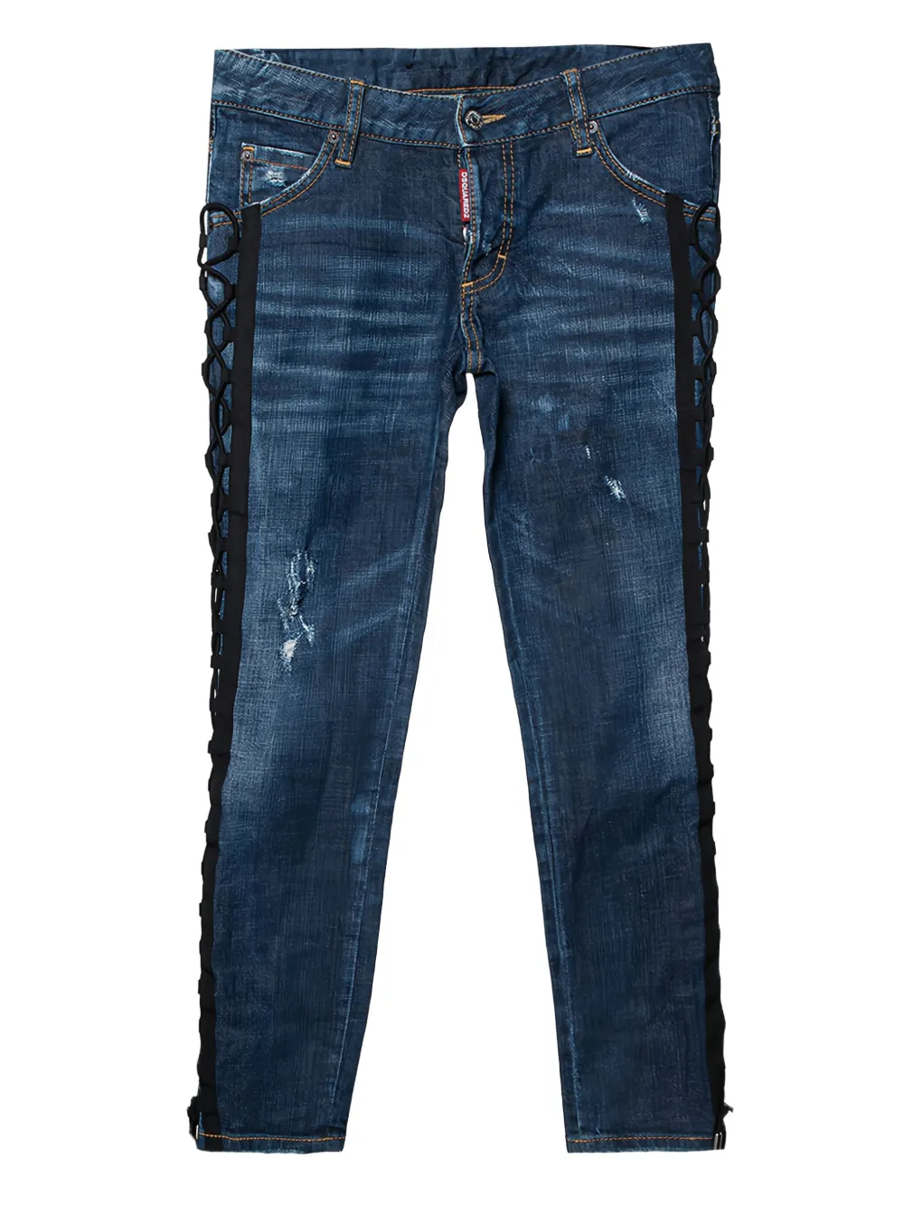 Pre-owned Dsquared2  Lace-detail Jeans