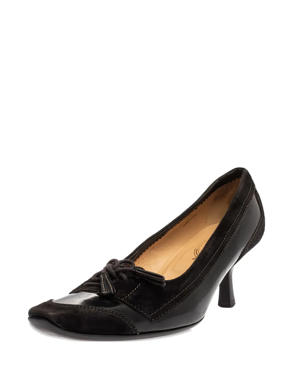 Tod's Vintage Pre-owned 65 mm leren pumps - Zwart