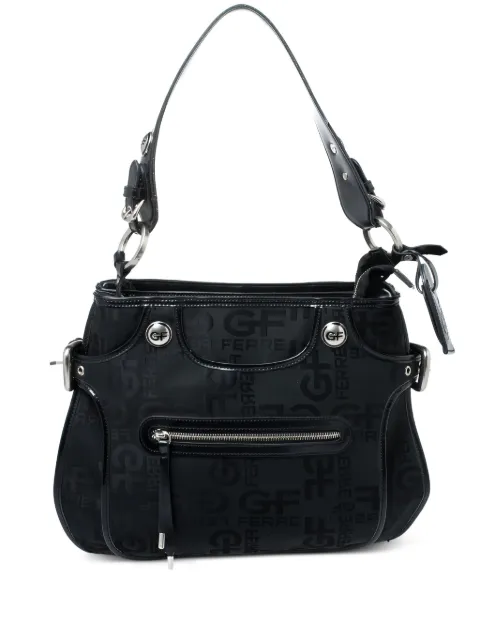 Gianfranco Ferré pre-owned logo-jacquard handbag