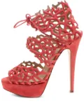Charlotte Olympia 150mm Goodness Gracious Reef sandals - Orange