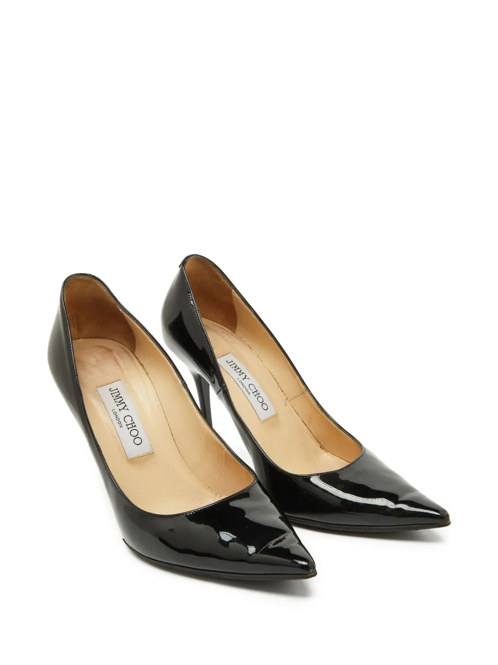 Jimmy Choo Pre-Owned zapatillas de charol con tacón de 125mm | Zapatos | Image 2