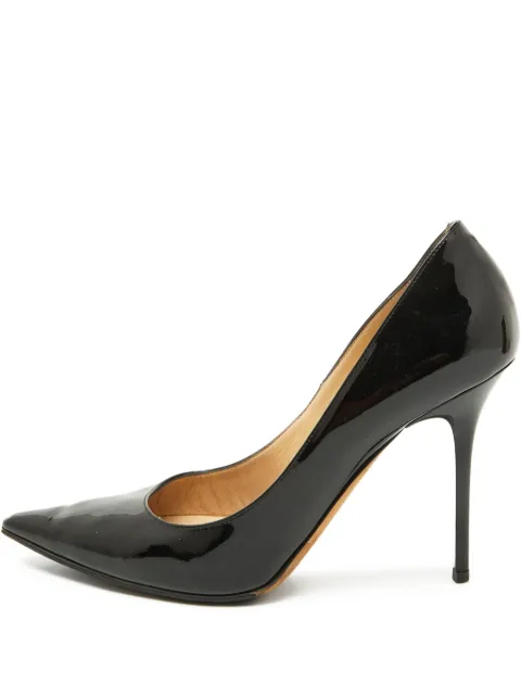 Jimmy Choo Pre-Owned zapatillas de charol con tacón de 125mm