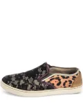 Dolce & Gabbana Pre-Owned mix-print sneakers - Black