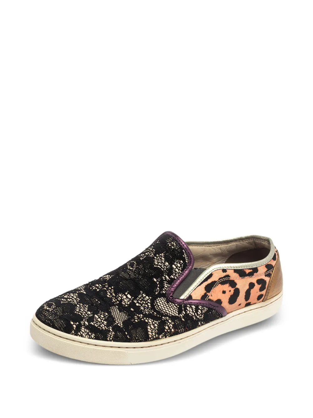 Dolce & Gabbana Pre-Owned mix-print sneakers | Image 2
