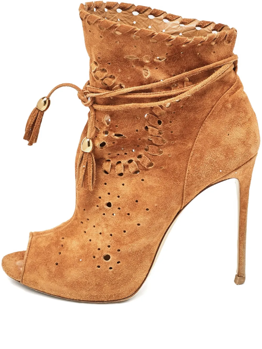 Le Silla 100mm leather heeled boots | Brown | Image 1