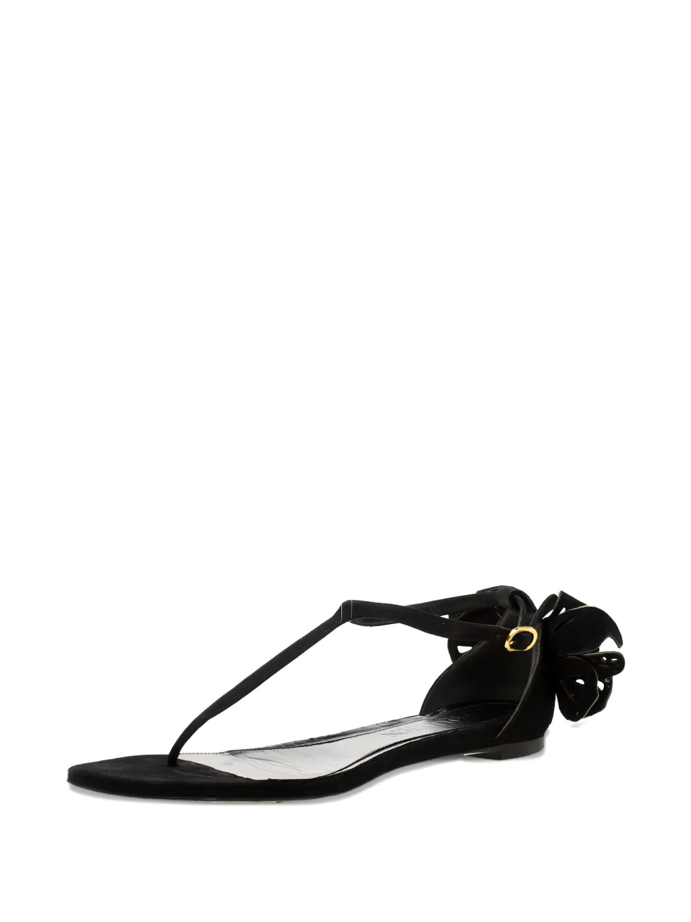 Alexander McQueen Pre-Owned Sandalen met vlinderdetail - Zwart