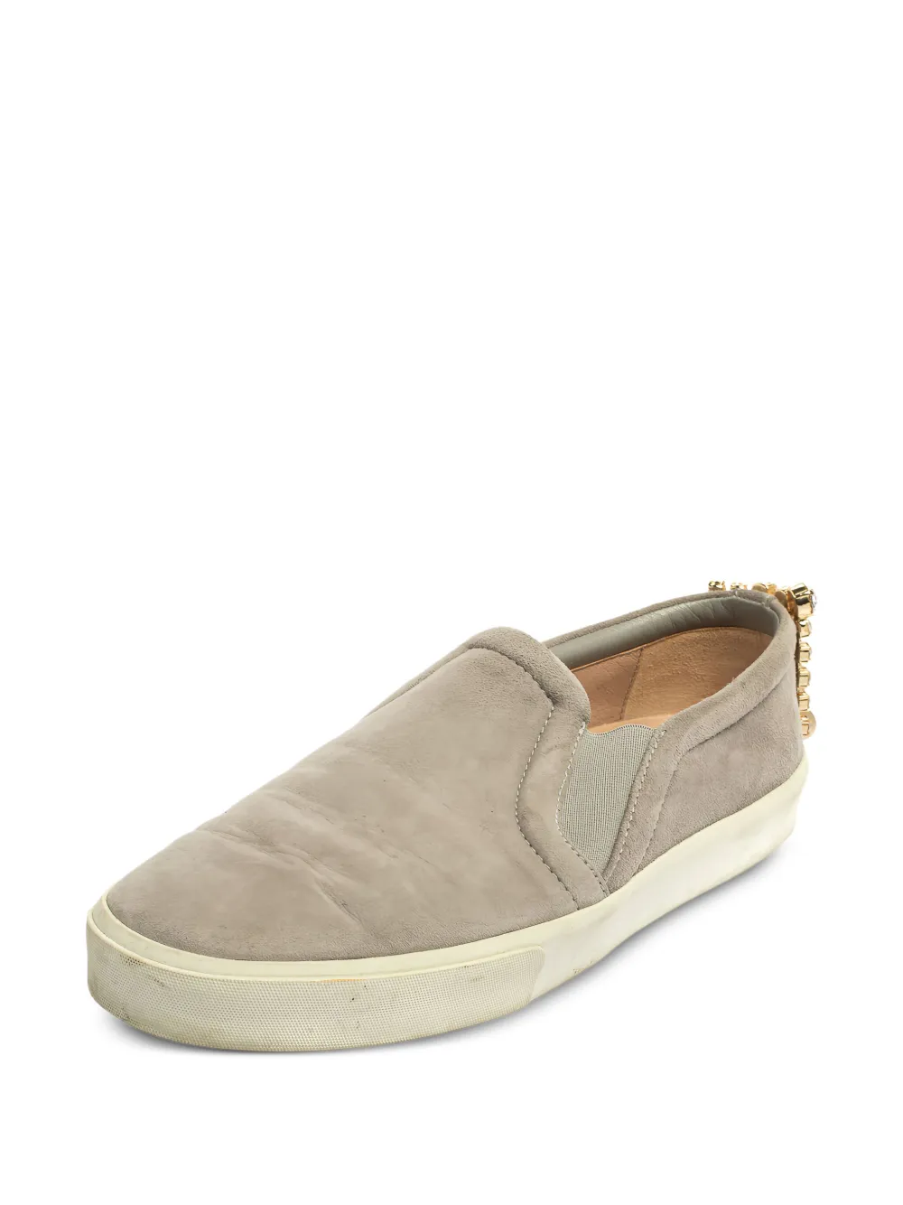 Stuart Weitzman pre-owned Harlow suede slip-on sneakers | Image 2