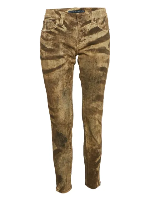 Polo Ralph Lauren Vintage animal-print jeans