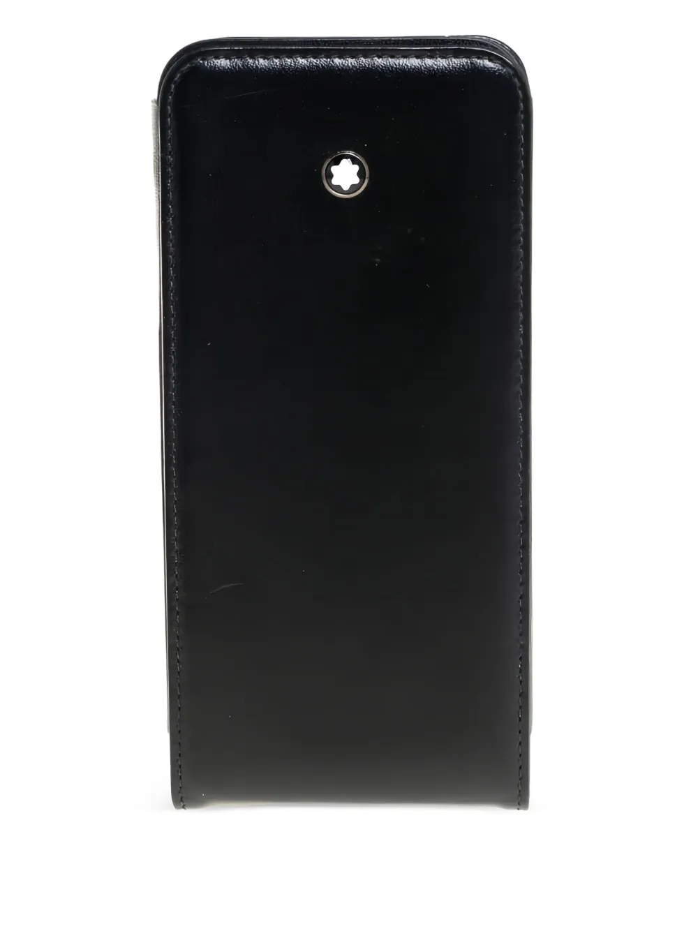 Montblanc pre-owned logo-plaque iPhone 5s case | Black | Image 1