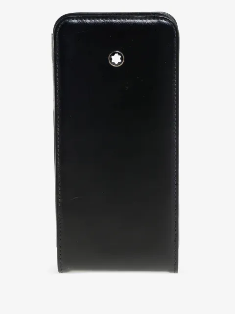 Montblanc pre-owned logo-plaque iPhone 5s case