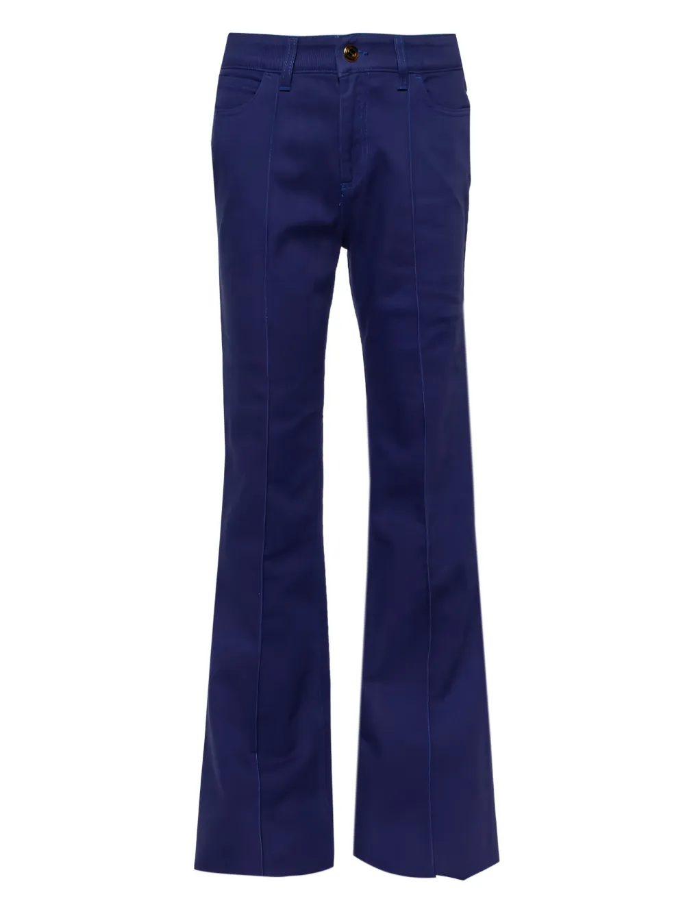 Gucci Pre-Owned flared trousers | Blue | Image 1