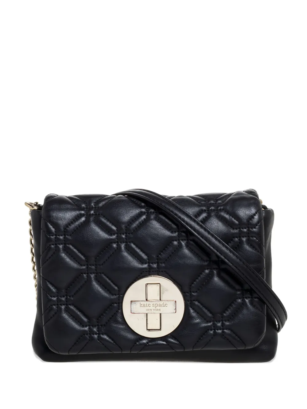 quilted leather shoulder bag