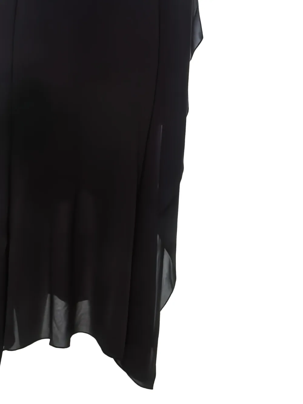 Michael Kors Vintage embellished asymmetric dress - Zwart