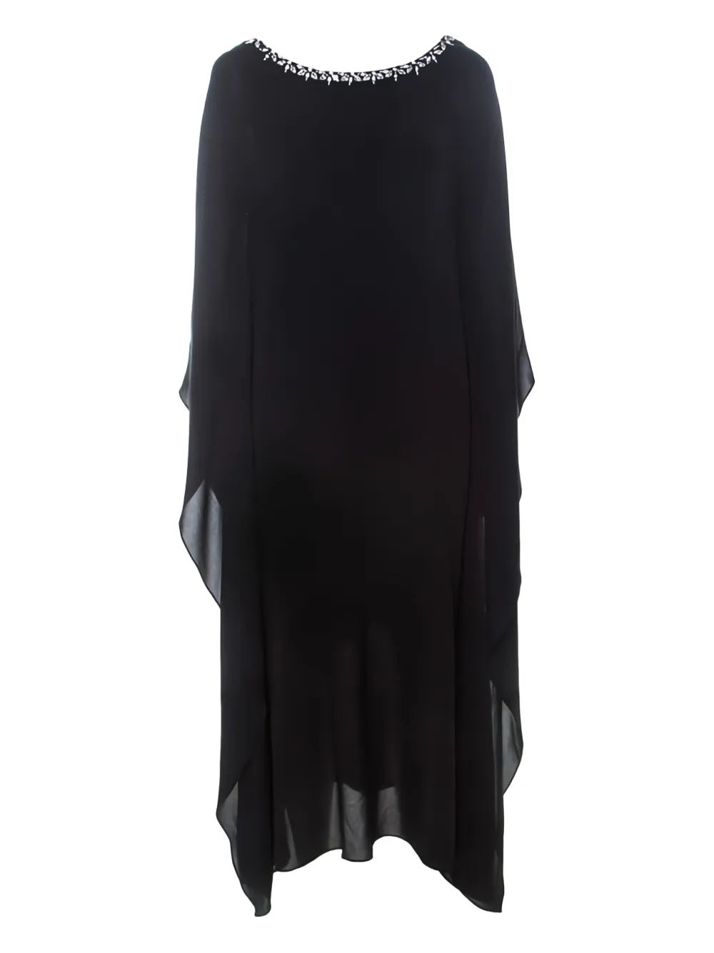 embellished asymmetric dress