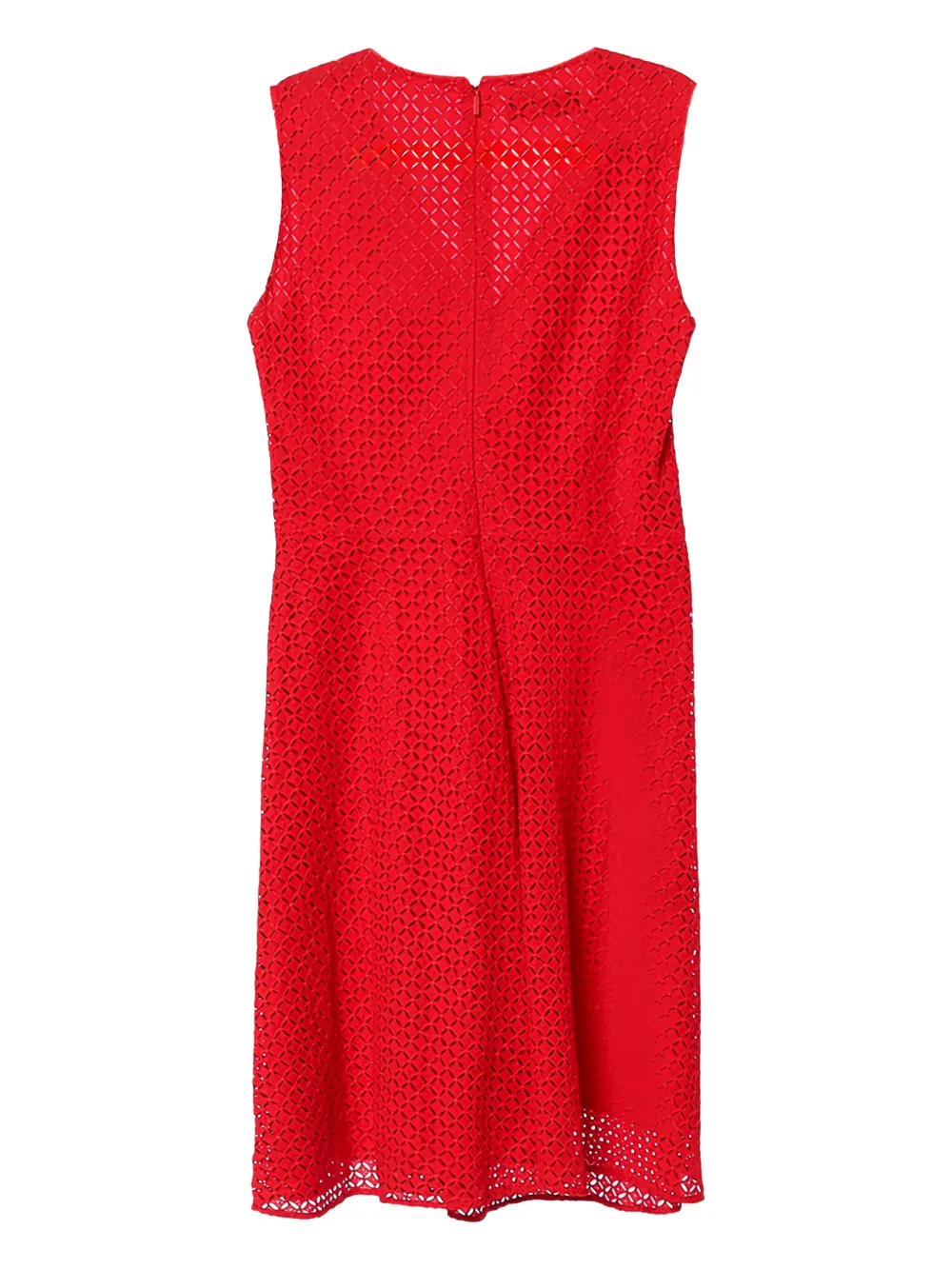 Carolina Herrera Vintage pre-owned V-neck laser-cut dress | Image 2