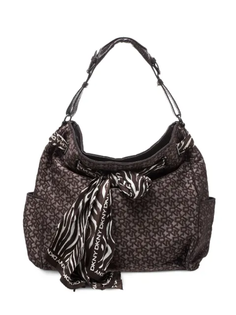 DKNY Vintage Pre-owned monogram-print shoulder bag
