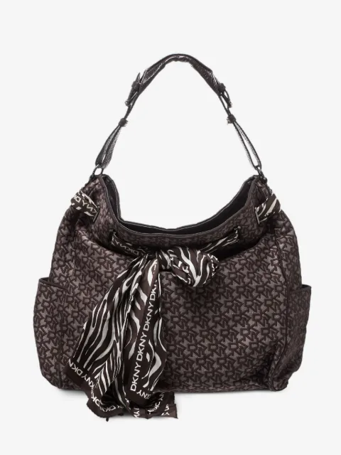 DKNY Vintage Pre-owned monogram-print shoulder bag