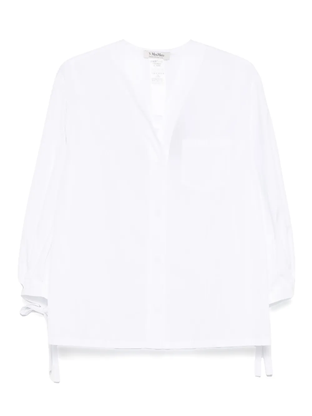 'S Max Mara cotton shirt - ホワイト 'S Max Mara cotton shirt - ホワイト