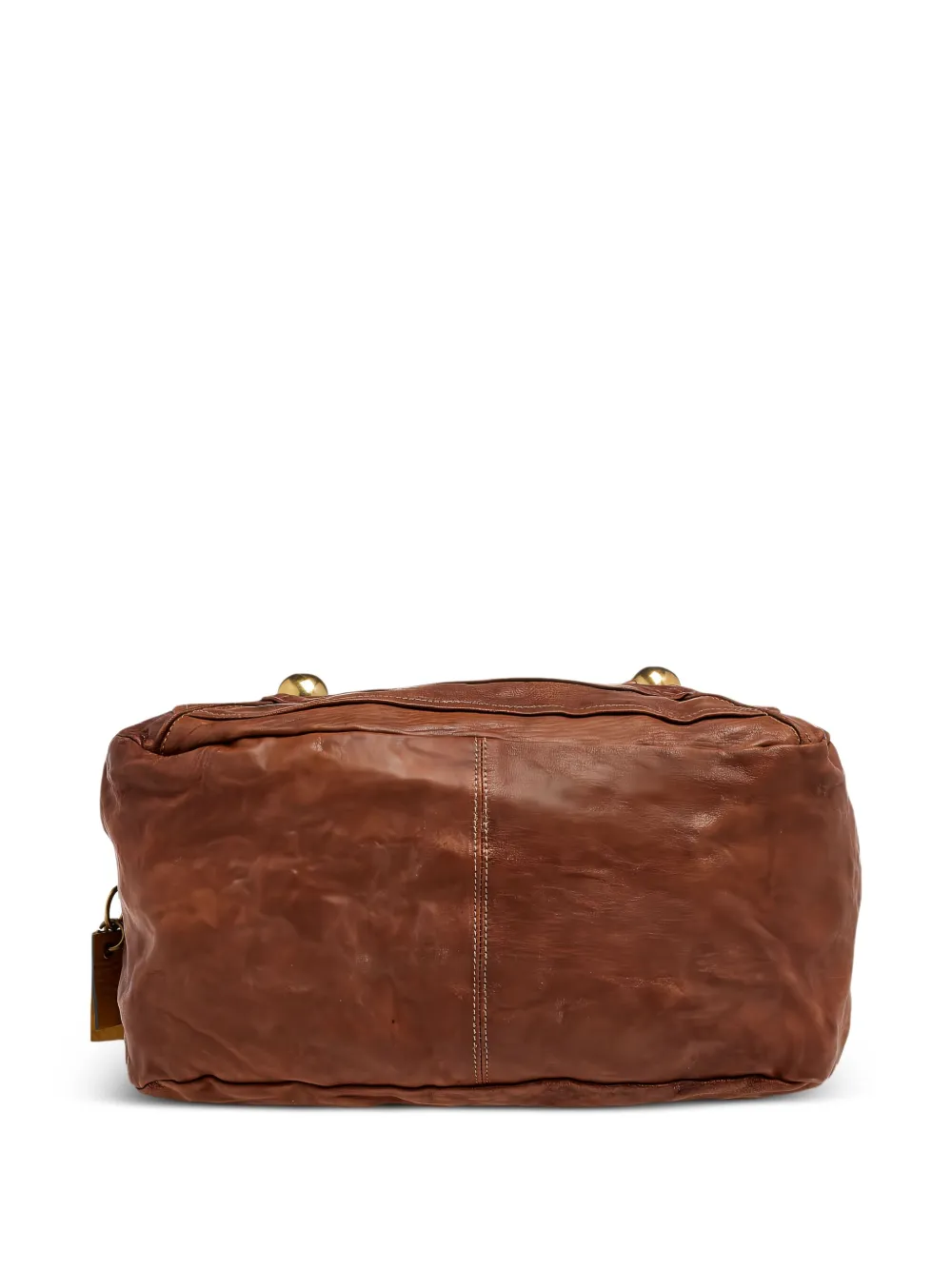 Pre-owned Chloé Braided-handle Leather Shoulder Bag