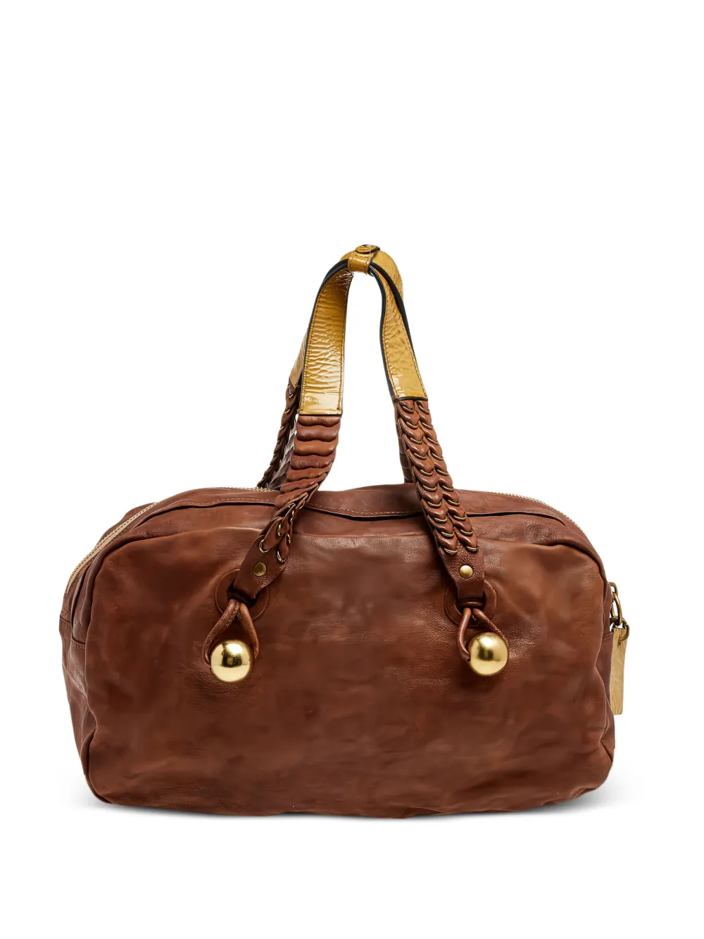 Chloé Pre-Owned braided-handle leather shoulder bag | Image 2