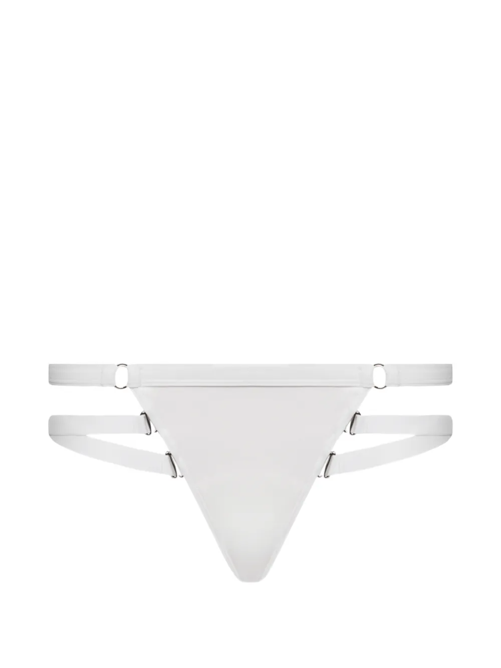 Maison Close Fatale bikini bottoms - Weiß