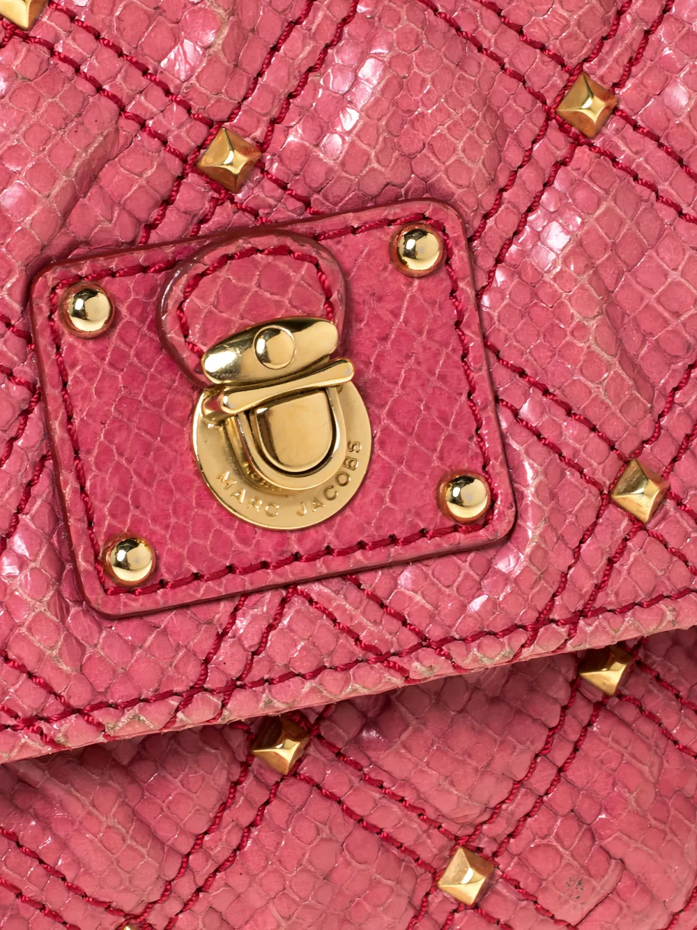 Pre-owned Marc Jacobs Vintage Eugenie Clutch Bag In Pink