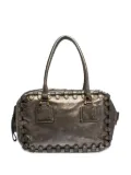 Valentino Garavani Pre-Owned Rockstud leather tote bag - Metallic